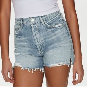TAGS OFF NEVER WORN Agolde Dee Shorts, size 27, Riccochet